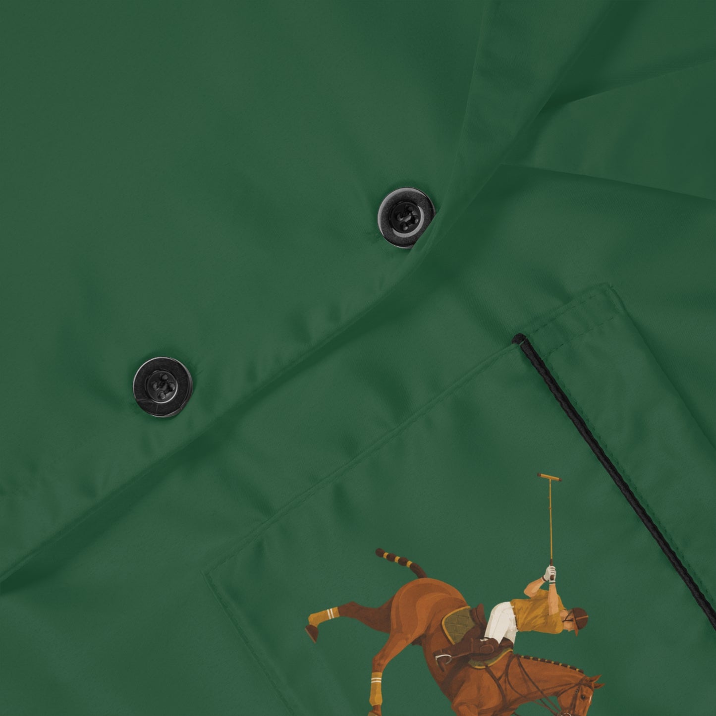 Heritage Green Polo Player Pyjama Set