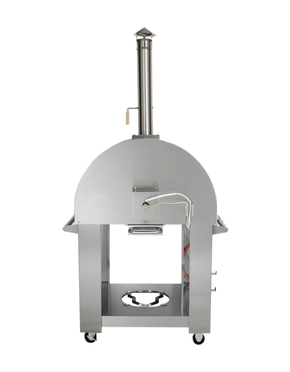Stainless Steel Garden Pizza Oven with Accessories