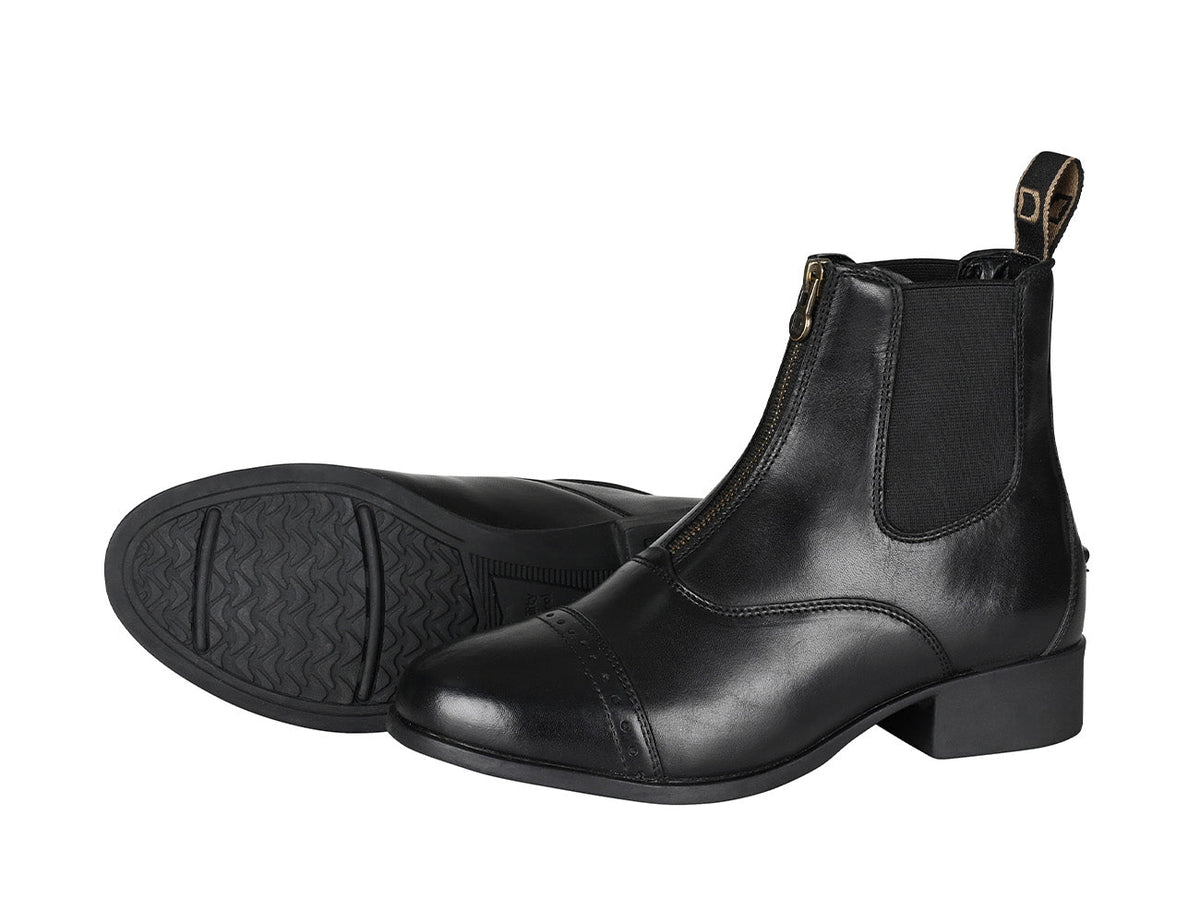 Dublin Foundation Zip Paddock Boots II – Black – product view 1