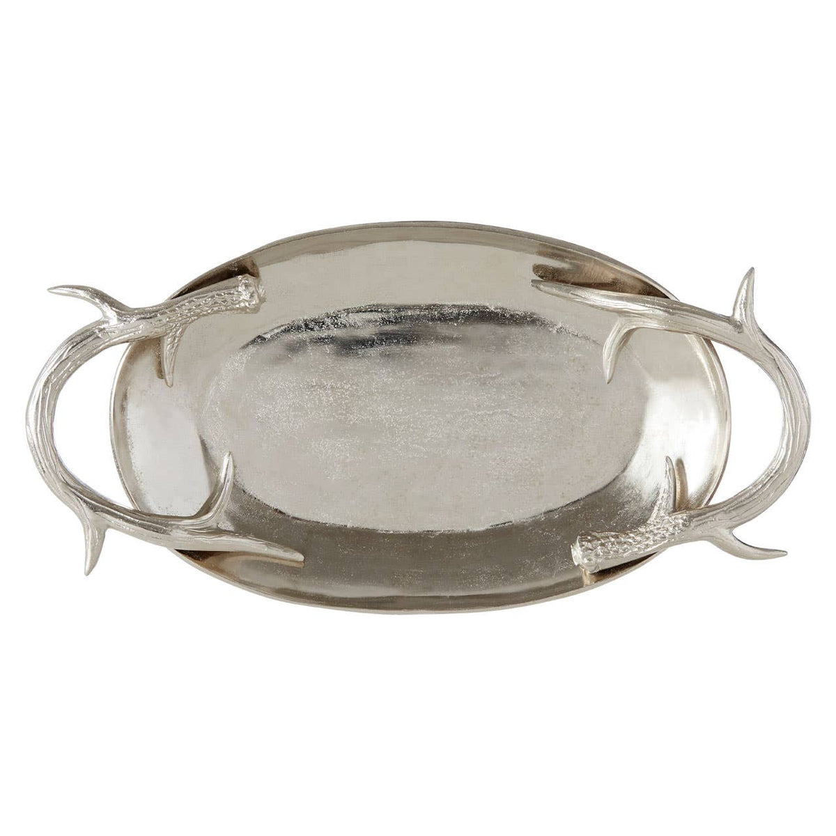 Silver Antler Serving Tray