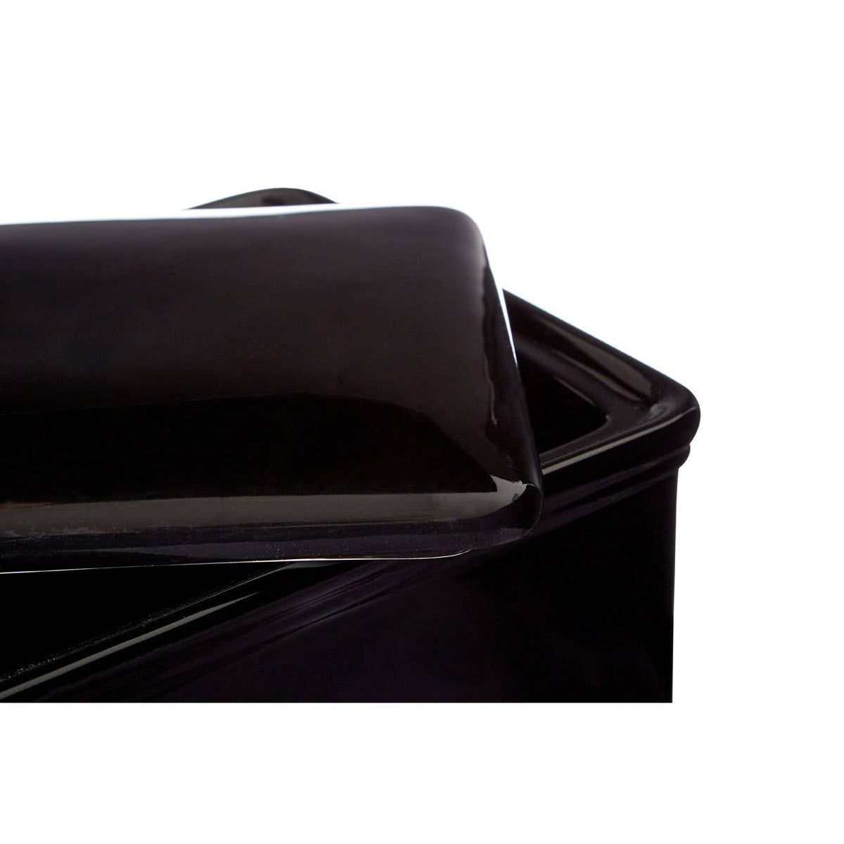 Vintage Home Ceramic Bread Box - Black Edition