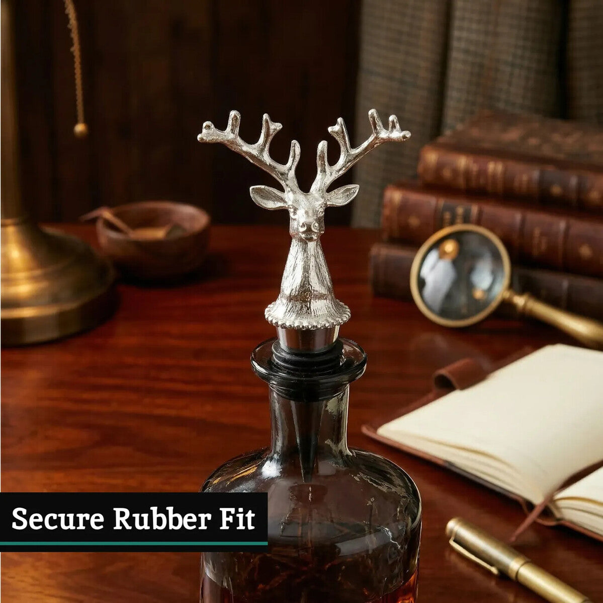 Stag Bottle Stopper