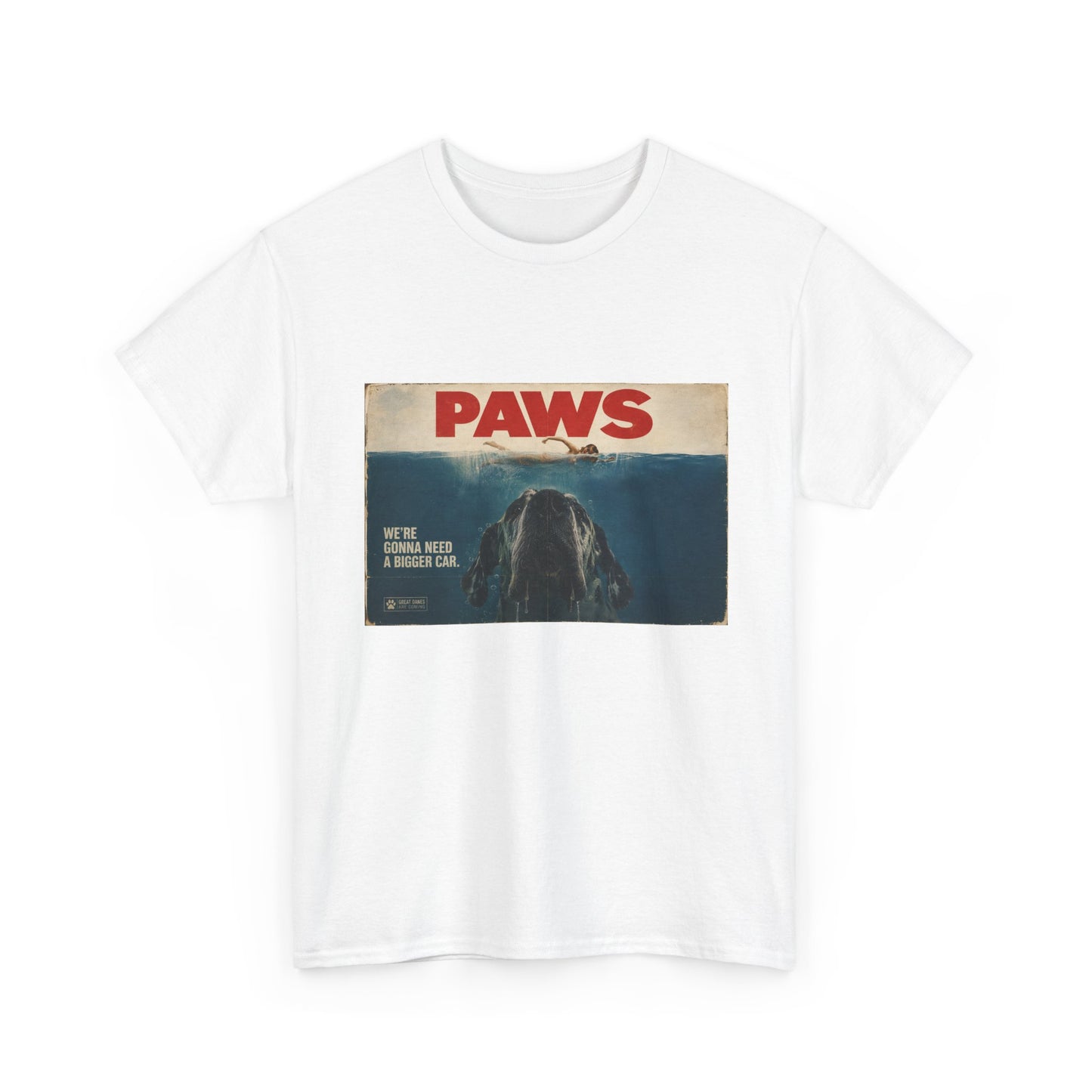 Paws  – Great Dane Movie T-Shirt