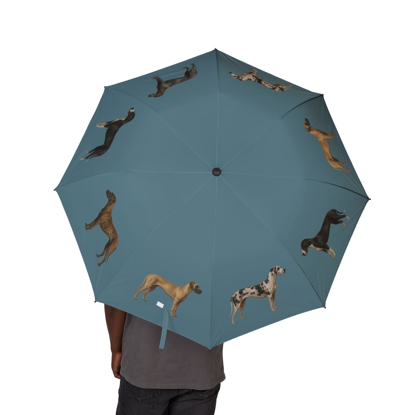 Great Dane Foldable Umbrella in Heritage Blue