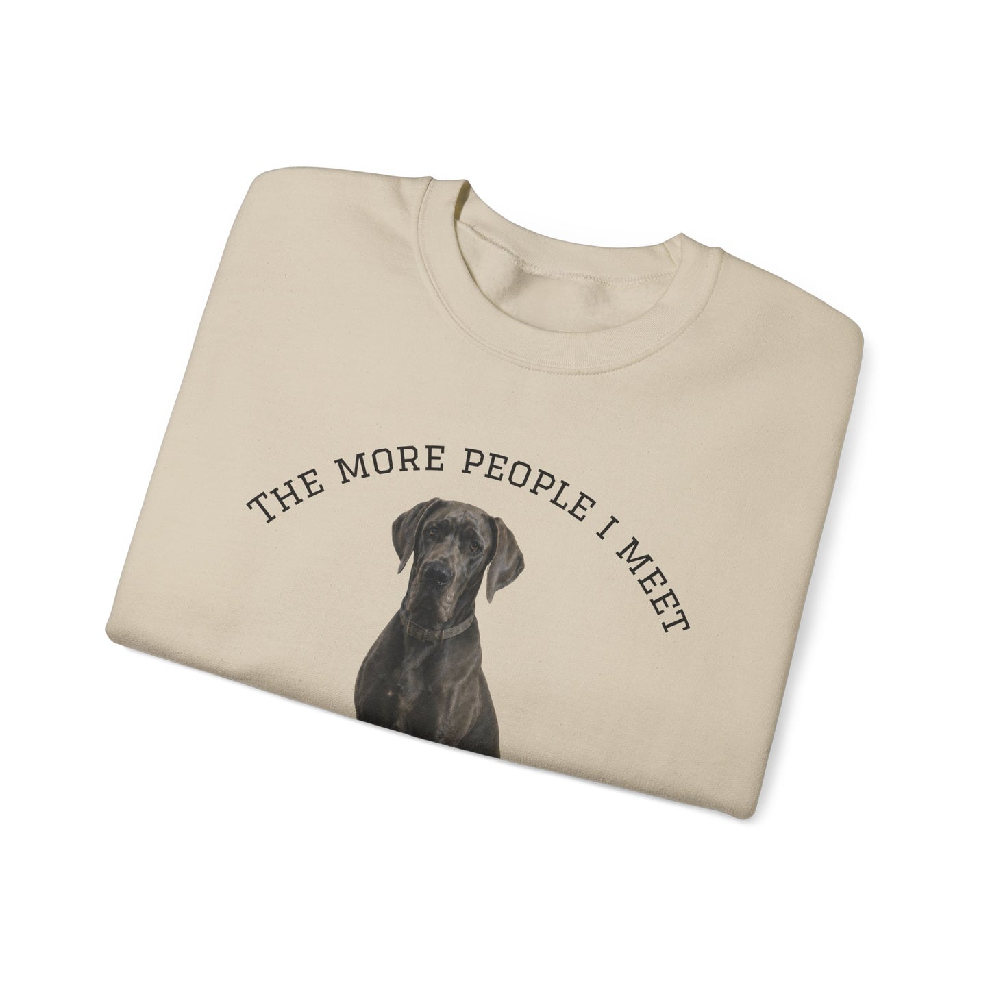 Blue Great Dane Crewneck Sweatshirt