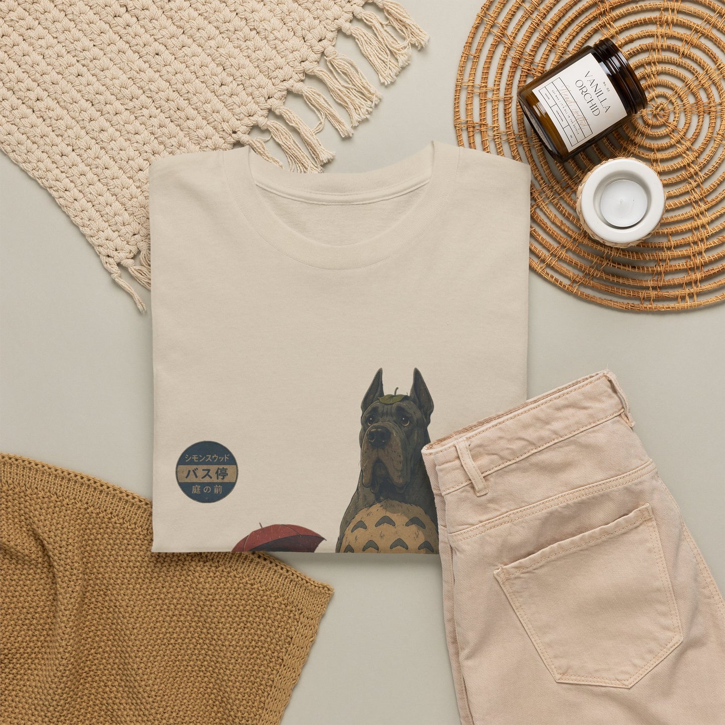 Japanese-Inspired Great Dane T-Shirt – Loyal Heart Dog Lover Tee