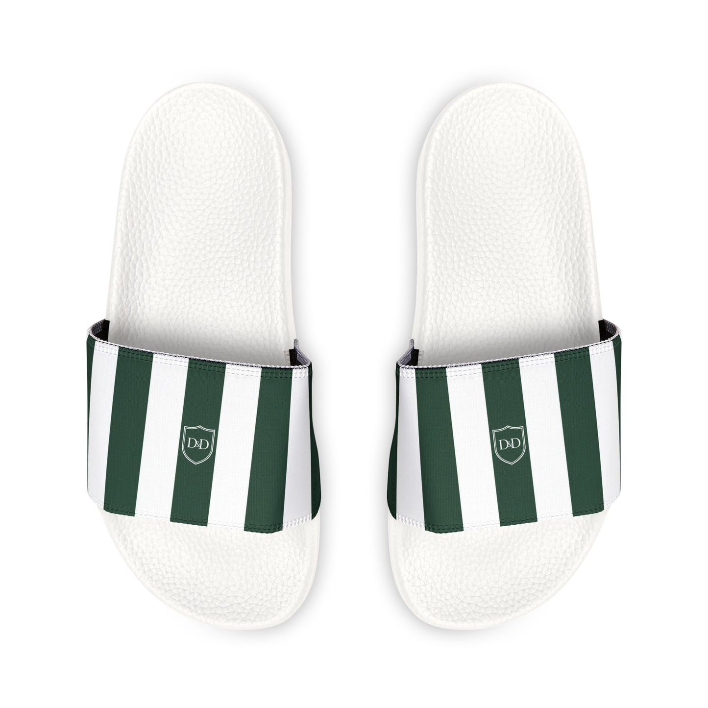 Mens Striped Heritage Sliders