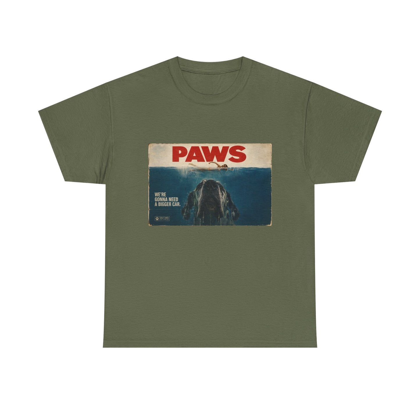 Paws  – Great Dane Movie T-Shirt