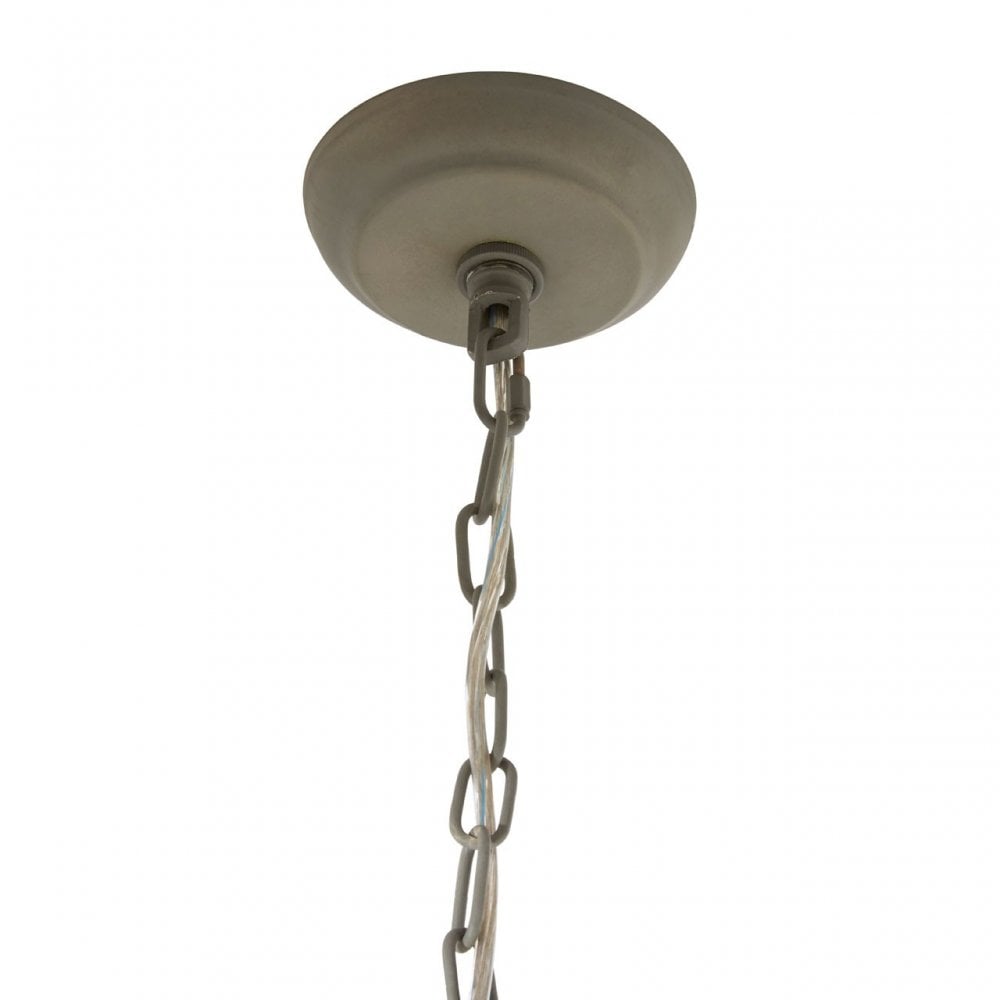 Pavatti Distressed Wood Chandelier