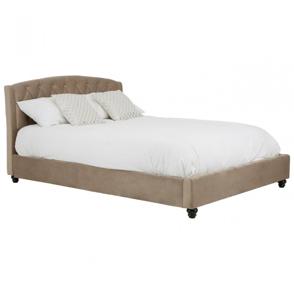 Josephine Mink King Size Bed