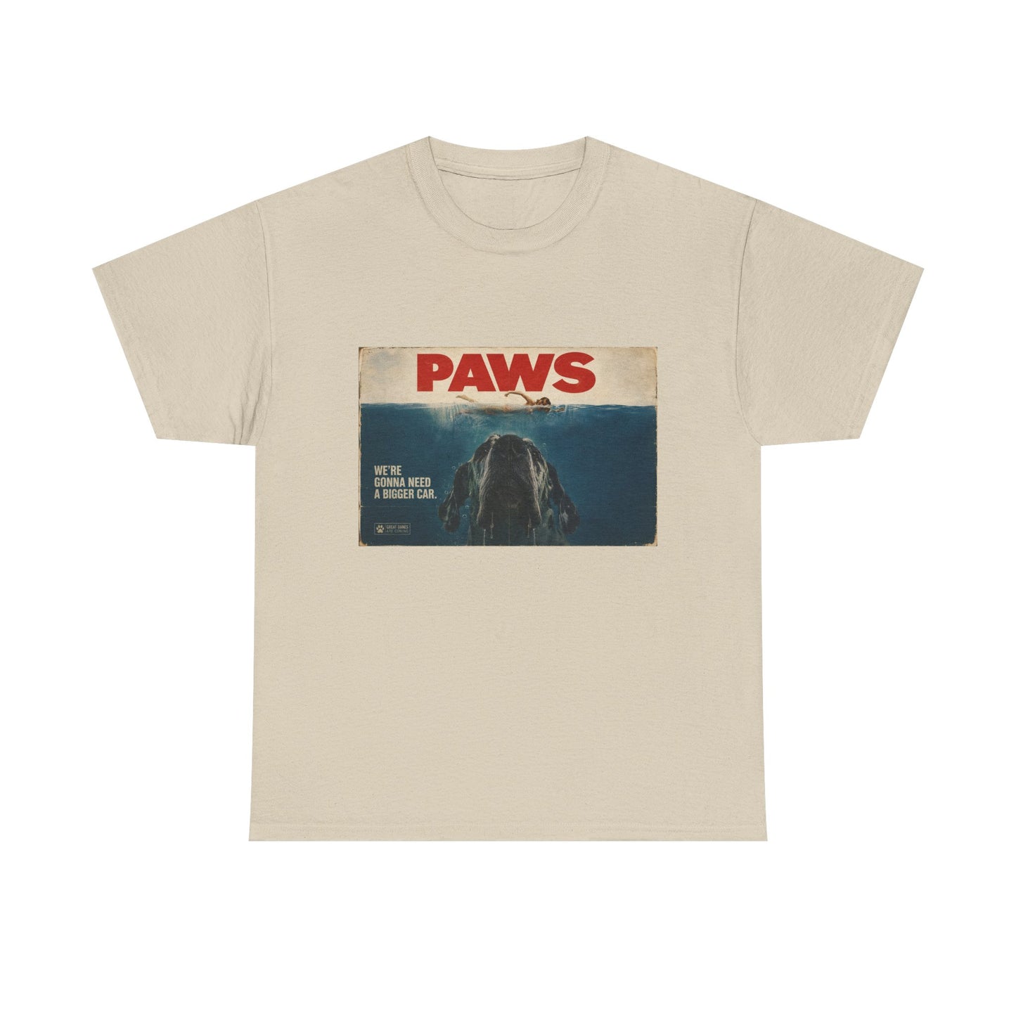 Paws  – Great Dane Movie T-Shirt