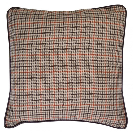 Heritage Beige Tartan Cushion