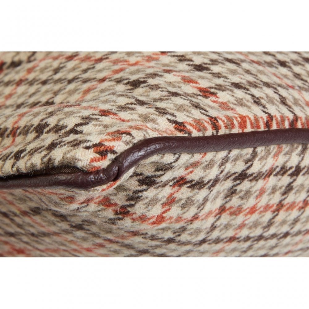 Heritage Beige Tartan Cushion