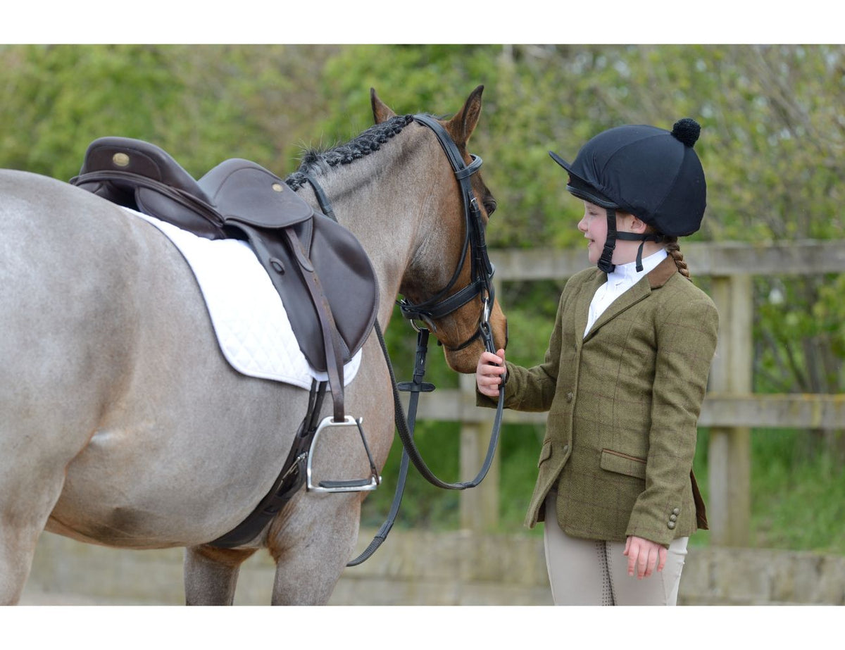 Dublin Albany Tweed Tailored Riding Jacket – Brown – product view 4