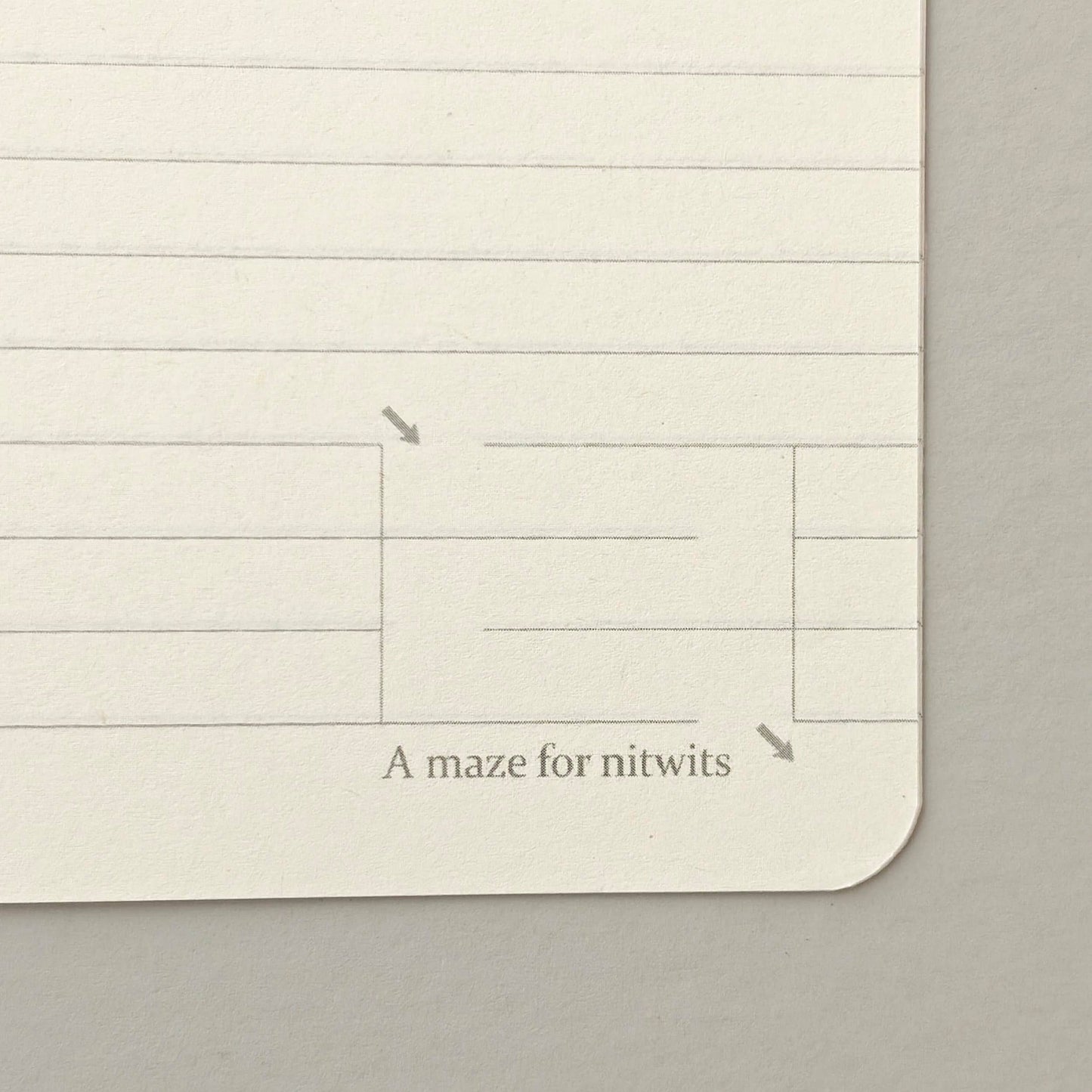 Dog Eared A5 Notebook