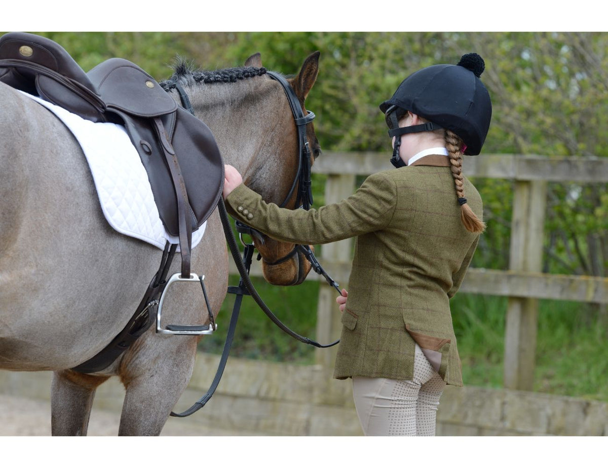 Dublin Albany Tweed Tailored Riding Jacket – Brown – product view 7