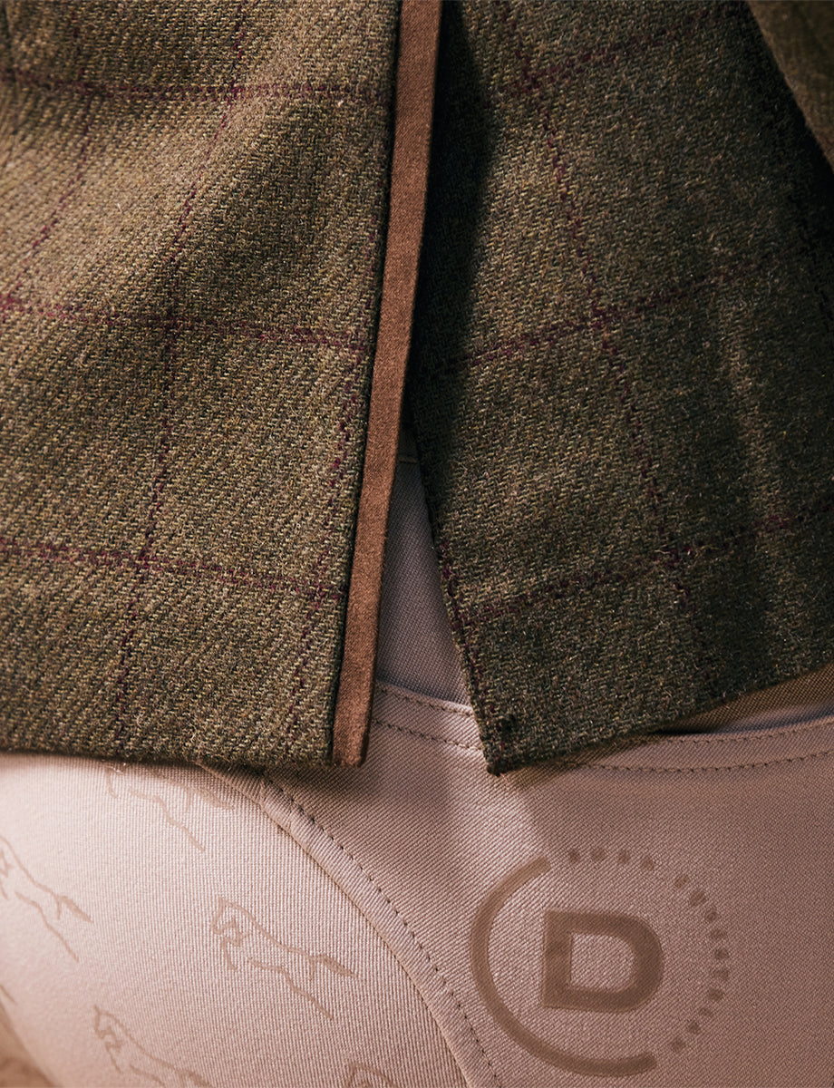 Dublin Albany Tweed Tailored Riding Jacket – Brown – product view 13