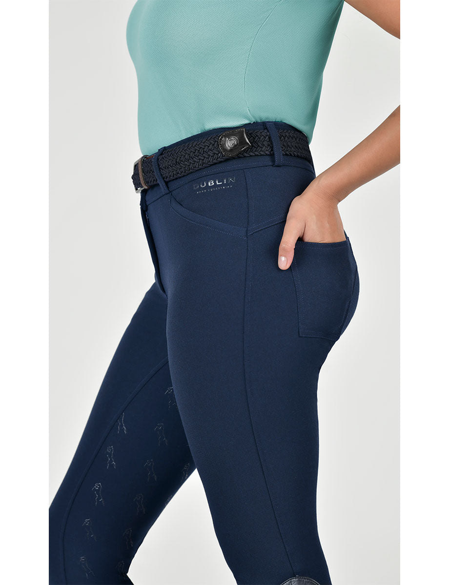 Dublin Cammy Comfort Twill Breeches – Navy – product view 7