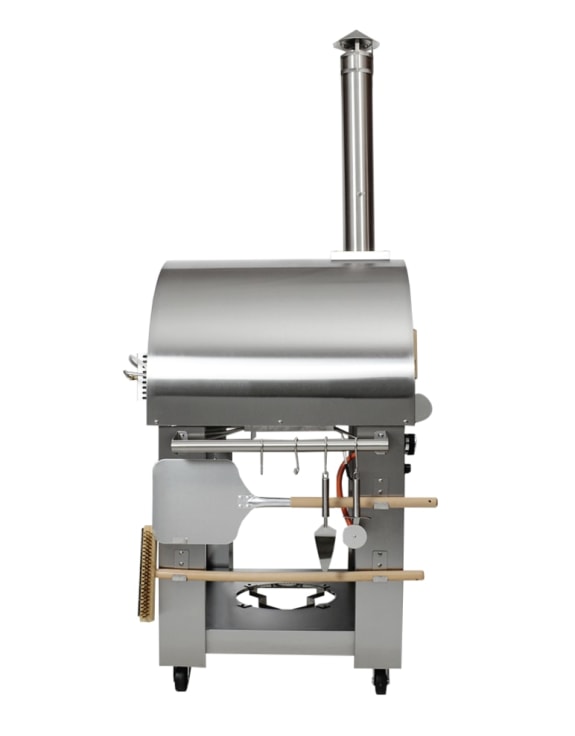 Stainless Steel Garden Pizza Oven with Accessories