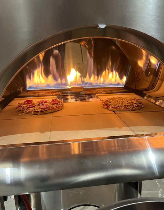 Stainless Steel Garden Pizza Oven with Accessories