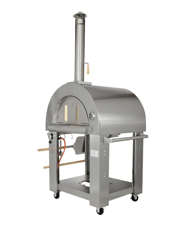 Stainless Steel Garden Pizza Oven with Accessories