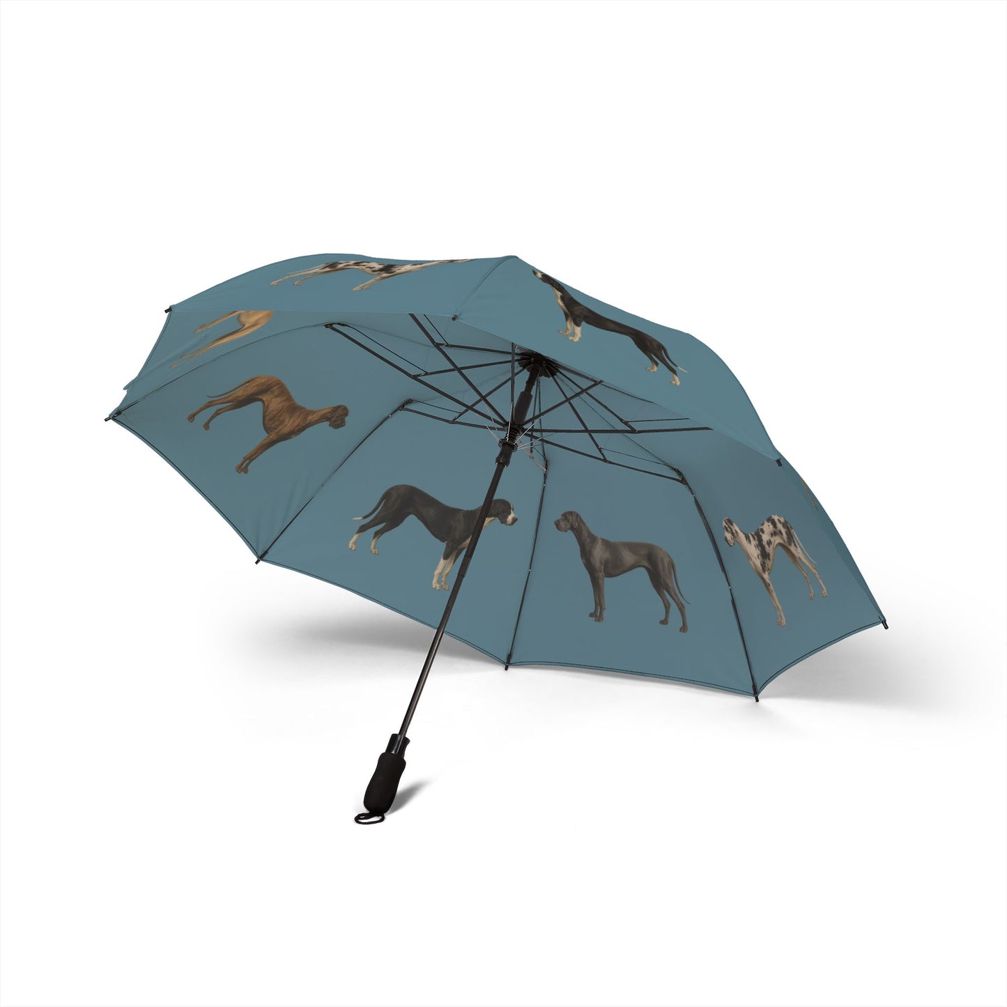 Great Dane Foldable Umbrella in Heritage Blue