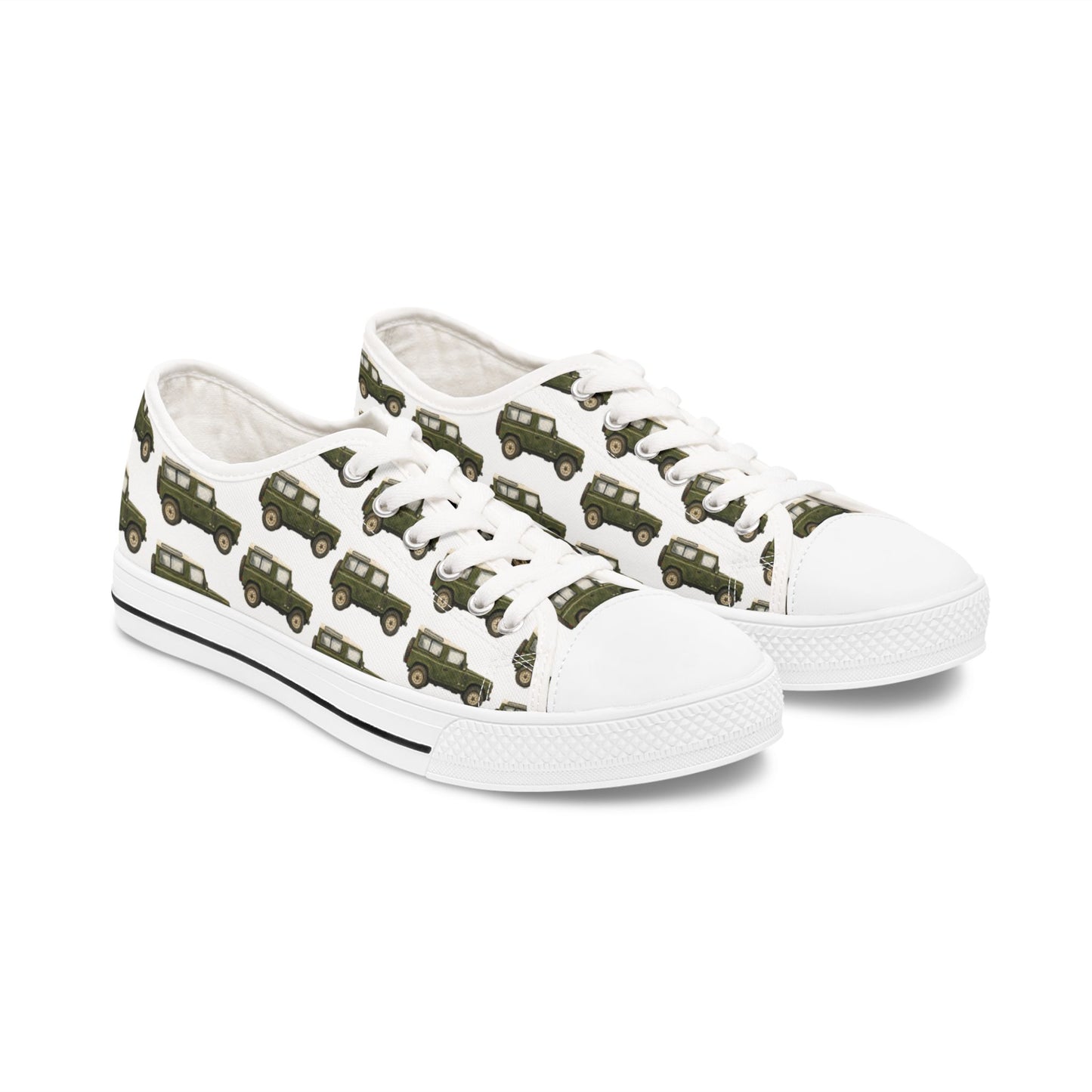 Low Top Sneakers Defender Jeep Vintage Green - Womens