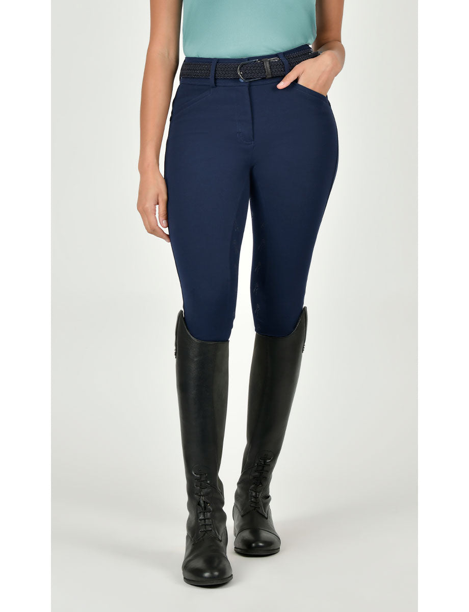 Dublin Cammy Comfort Twill Breeches – Navy – product view 1