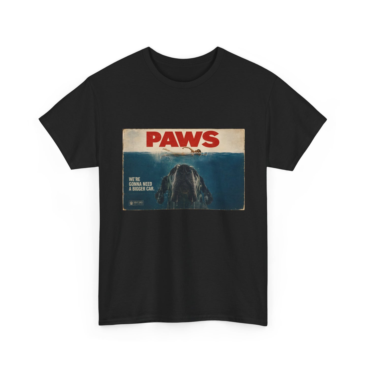 Paws  – Great Dane Movie T-Shirt