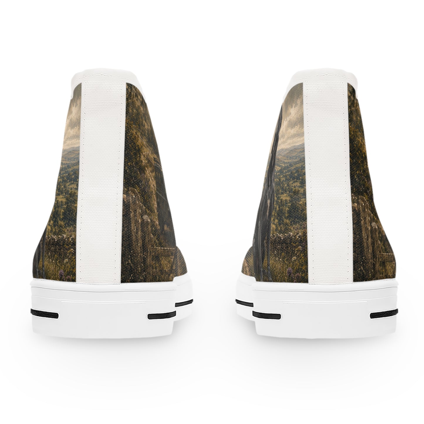 Women's Blue Great Dane Countryside High Top Sneakers