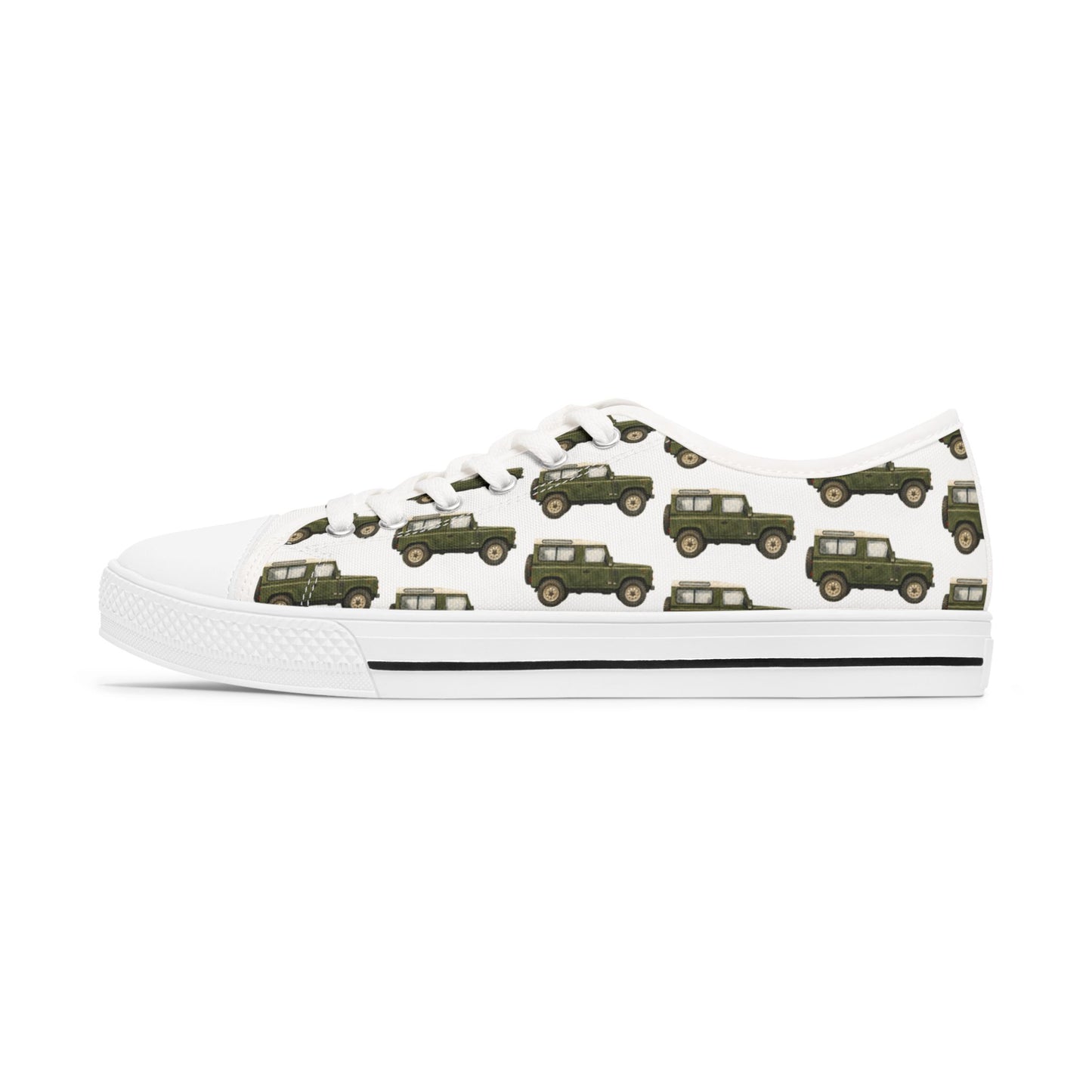 Low Top Sneakers Defender Jeep Vintage Green - Womens