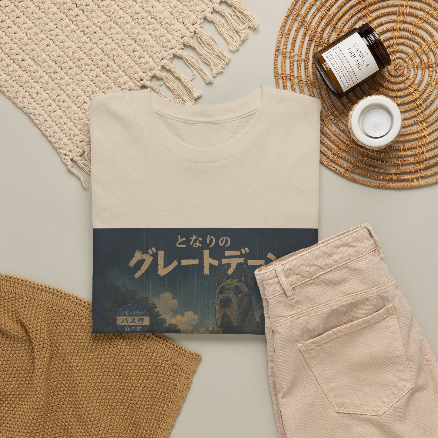 Japanese-Inspired Great Dane T-Shirt – Loyal Heart Dog Lover Tee