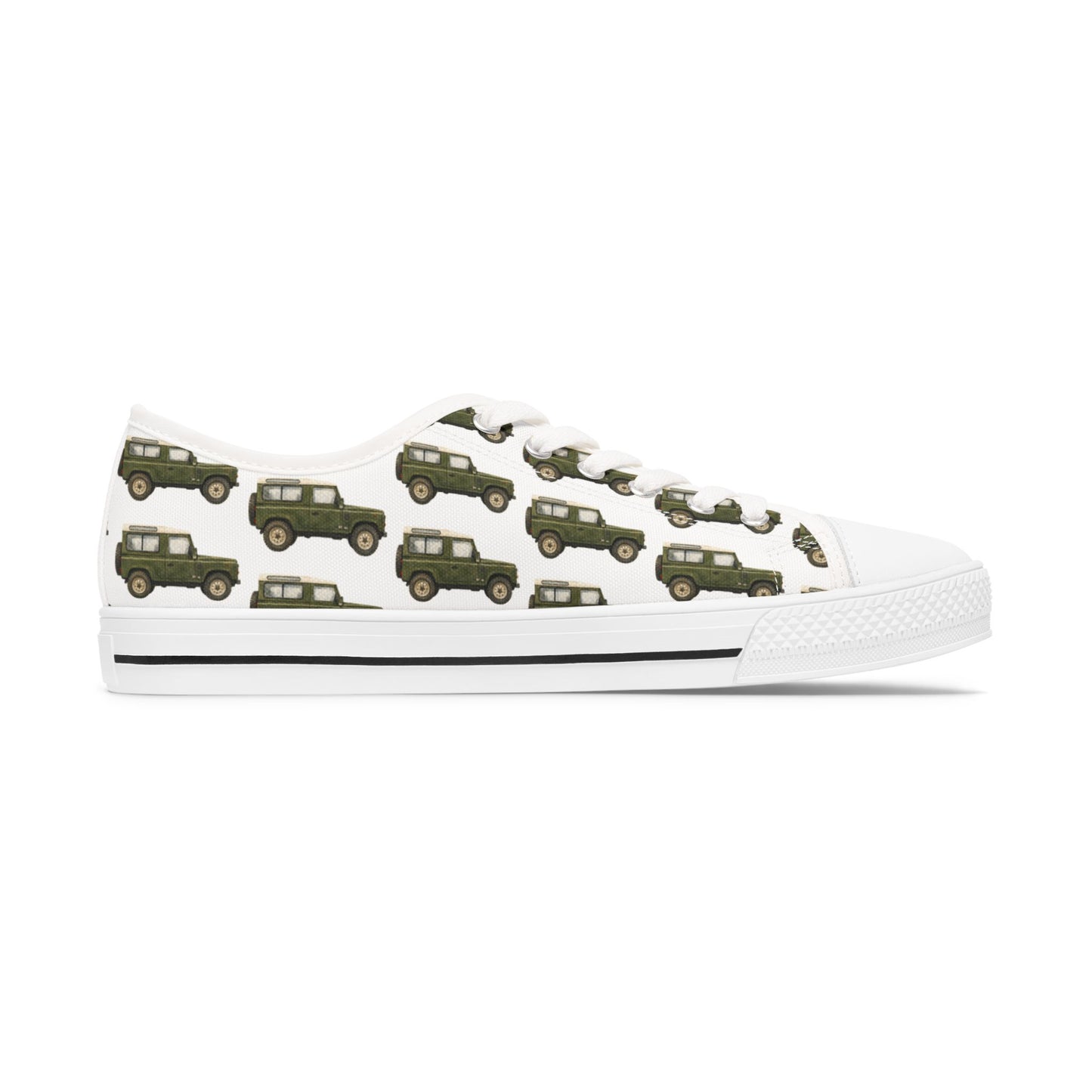 Low Top Sneakers Defender Jeep Vintage Green - Womens
