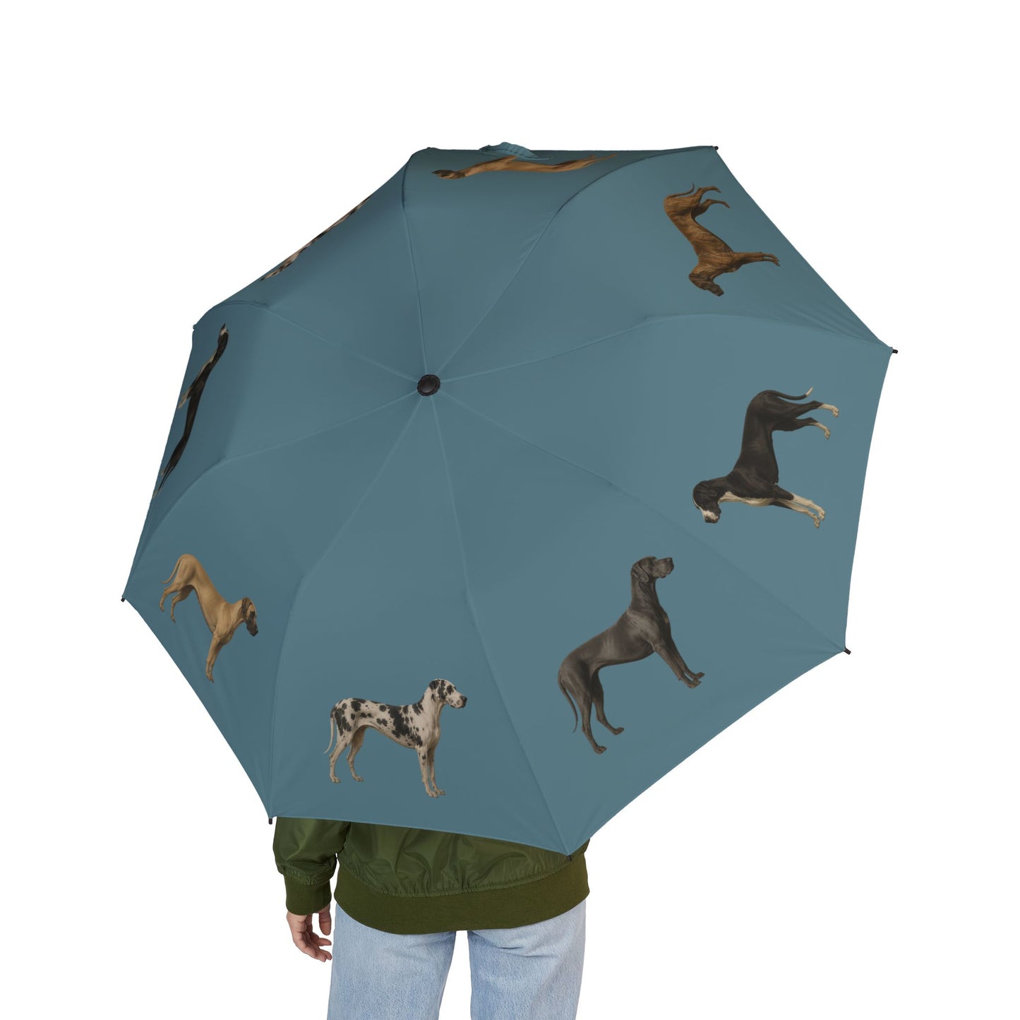 Great Dane Foldable Umbrella in Heritage Blue