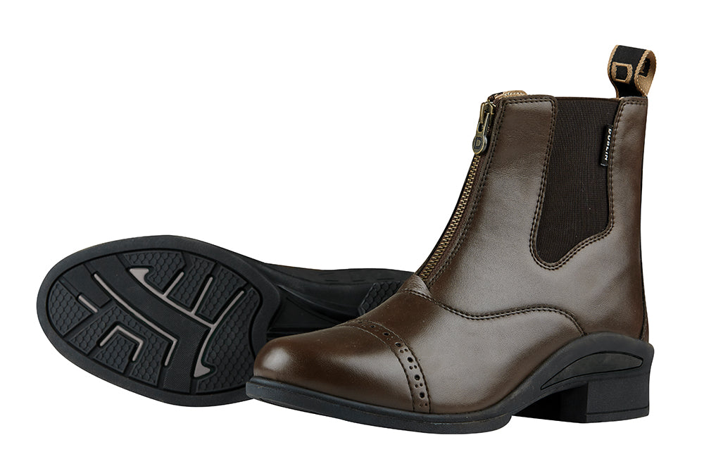 Dublin Altitude Zip Paddock Boots – Brown – product view 1