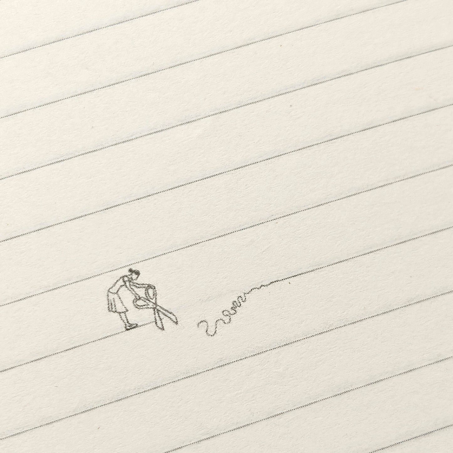 Dog Eared A5 Notebook