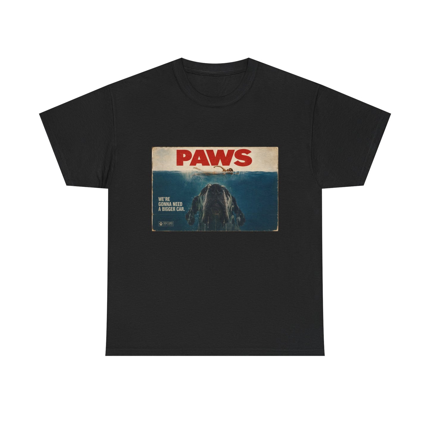 Paws  – Great Dane Movie T-Shirt