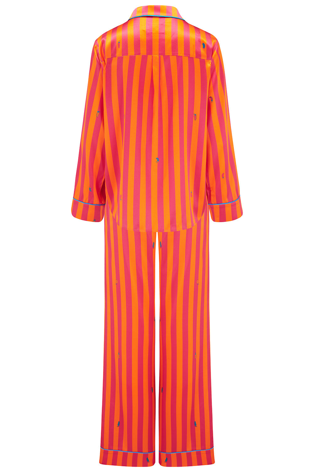 Florence Sunset Stripe Silk Trouser