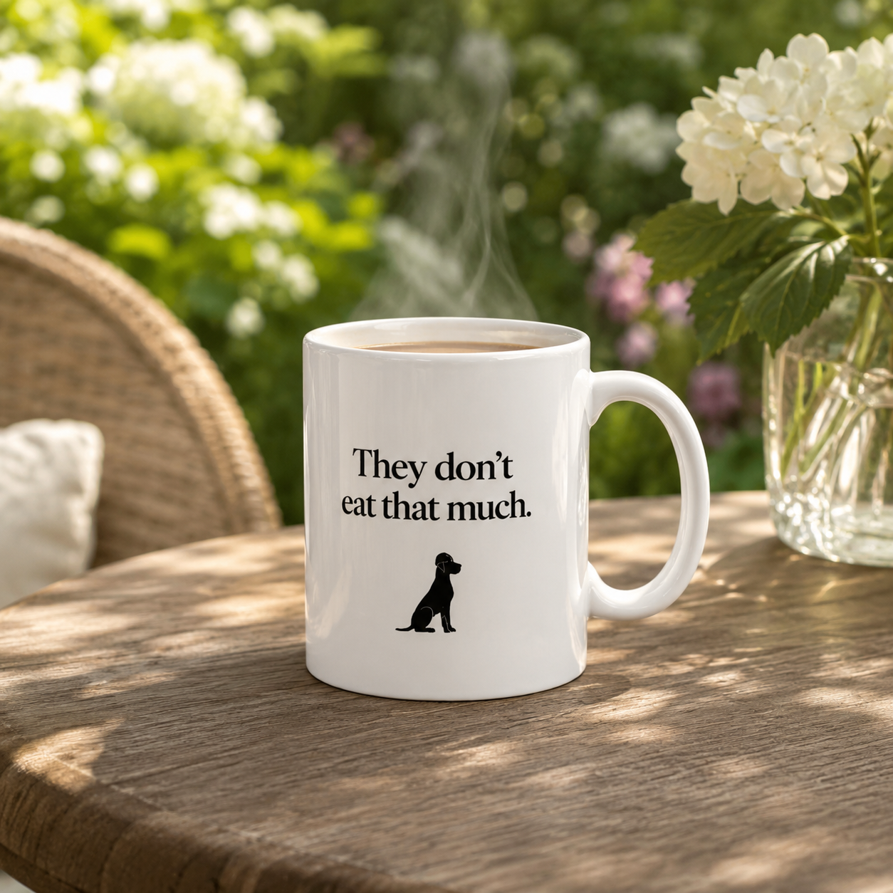 'They Don’t Eat That Much Mug' Funny Great Dane Mug, Big Dog Owner Gift