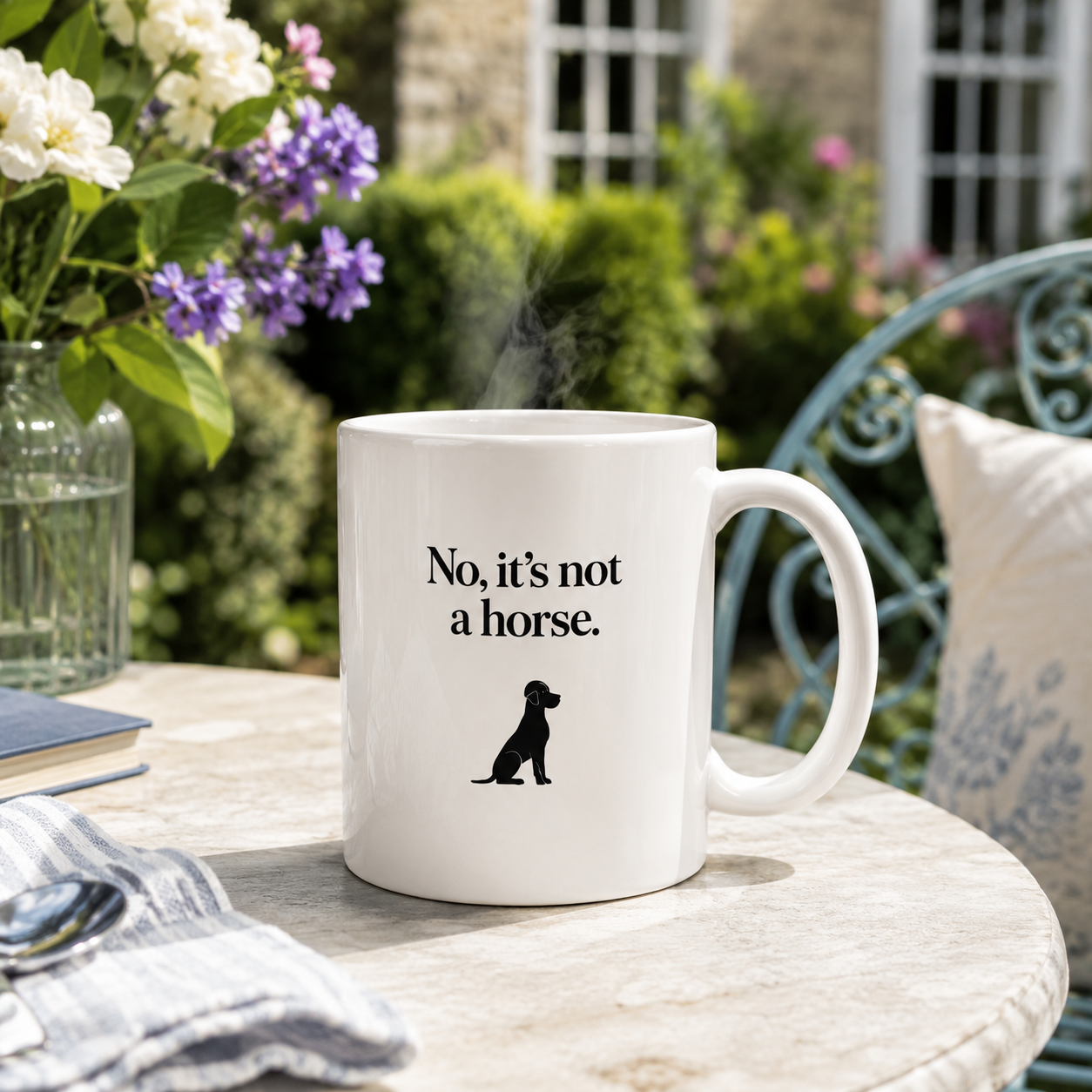 Great Dane mug Gift | "No it's not a horse" | Big Dog Lover