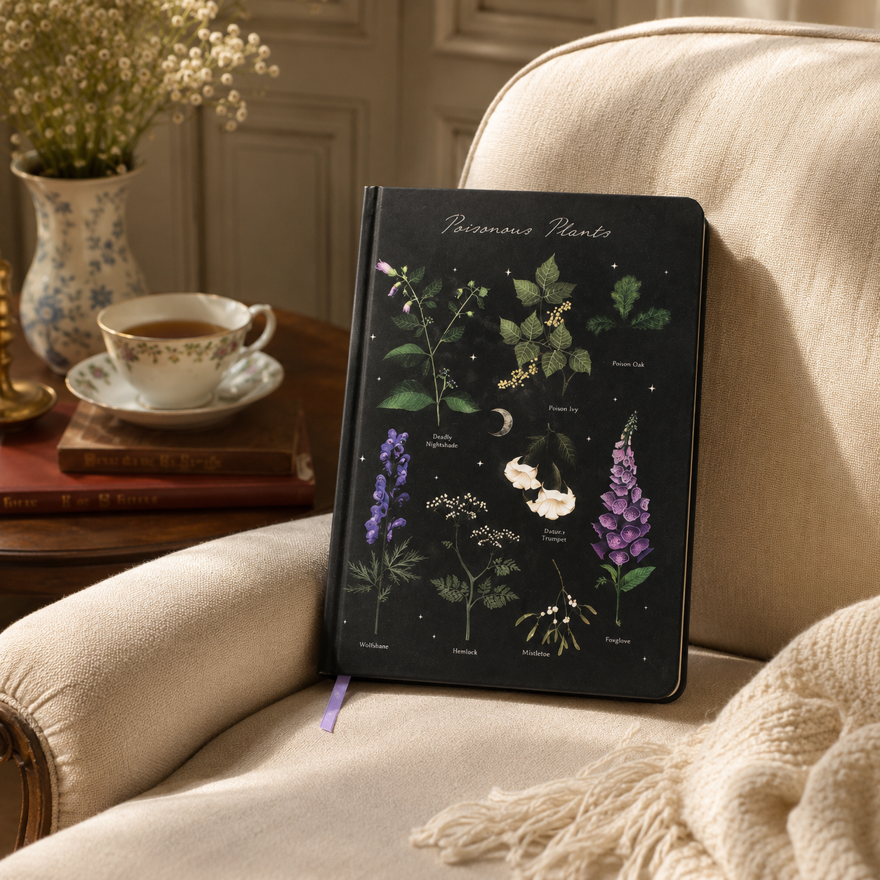 Poisonous Plants Botanical Notebook | A5 Lined Journal