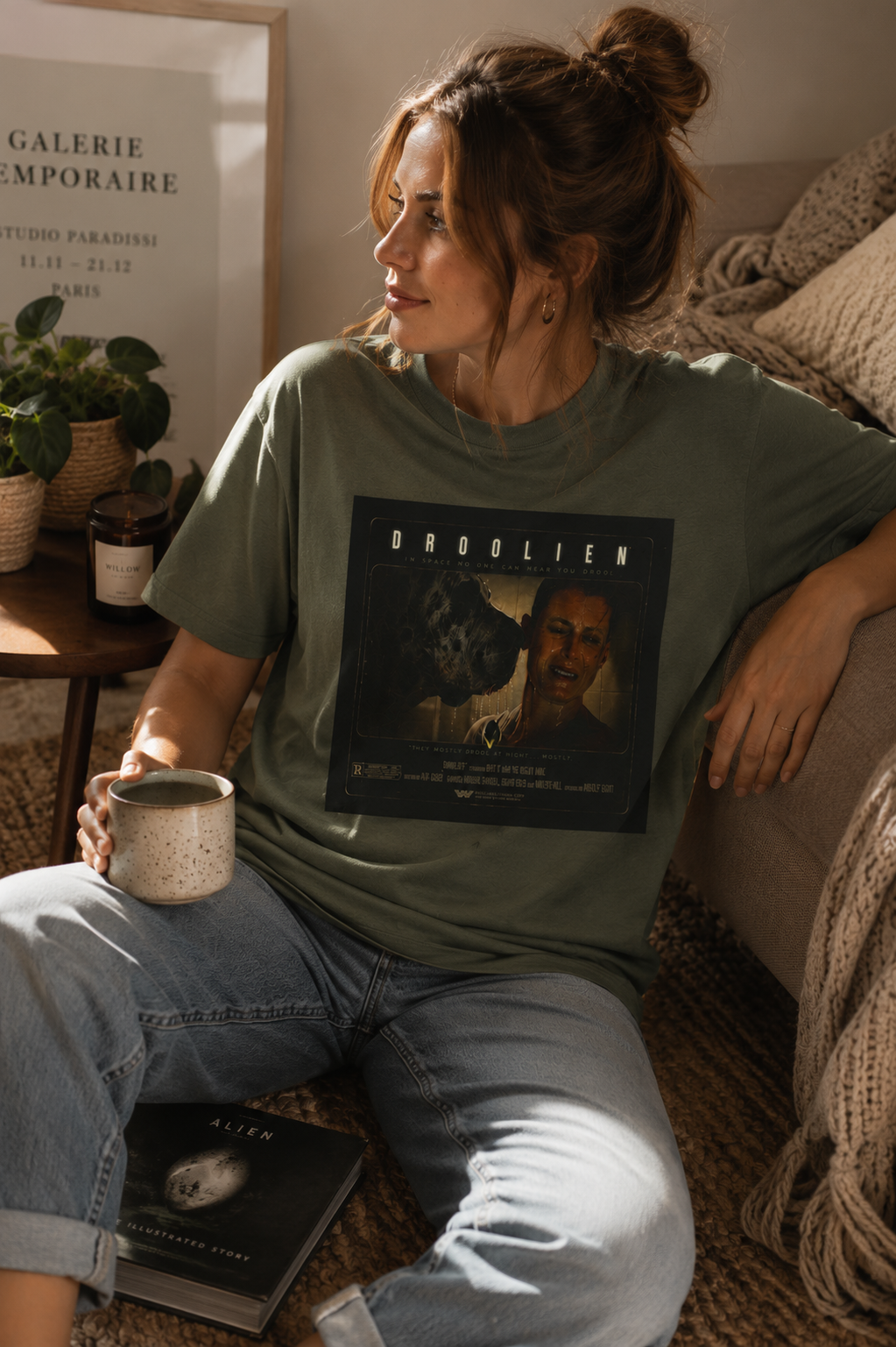 Droolien – Great Dane Movie T-Shirt