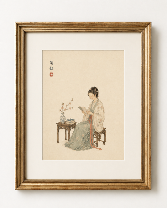 Japanese Wall Art – The Reader