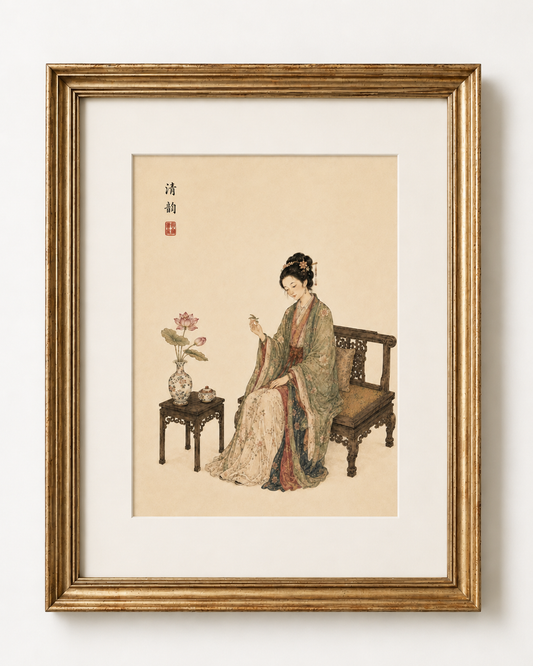 Japanese Wall Art – Lotus Flower