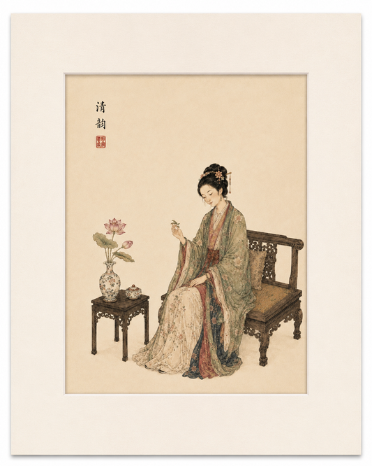Japanese Fine Art – Lotus Flower