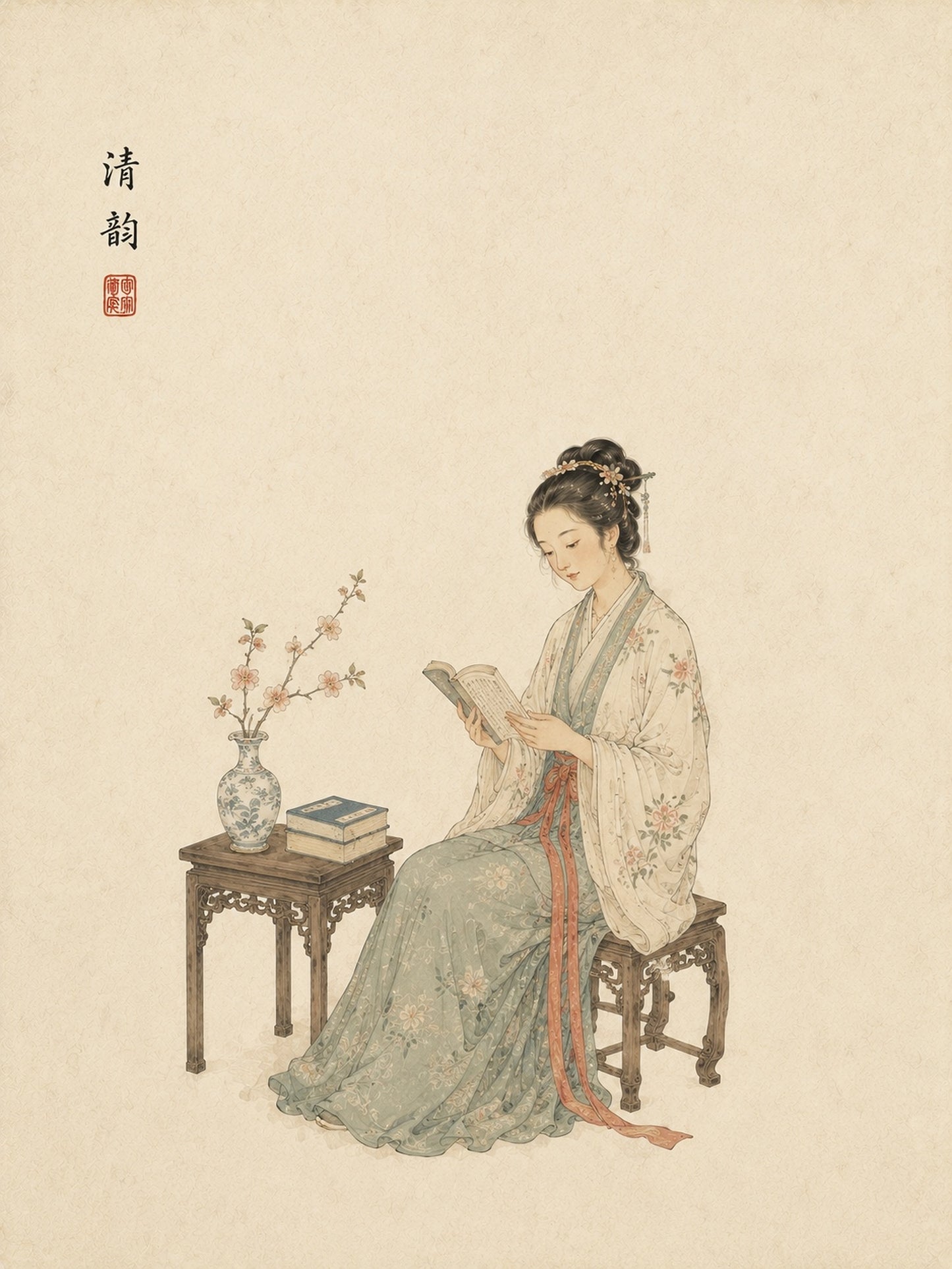 Japanese Fine Art – The Reader