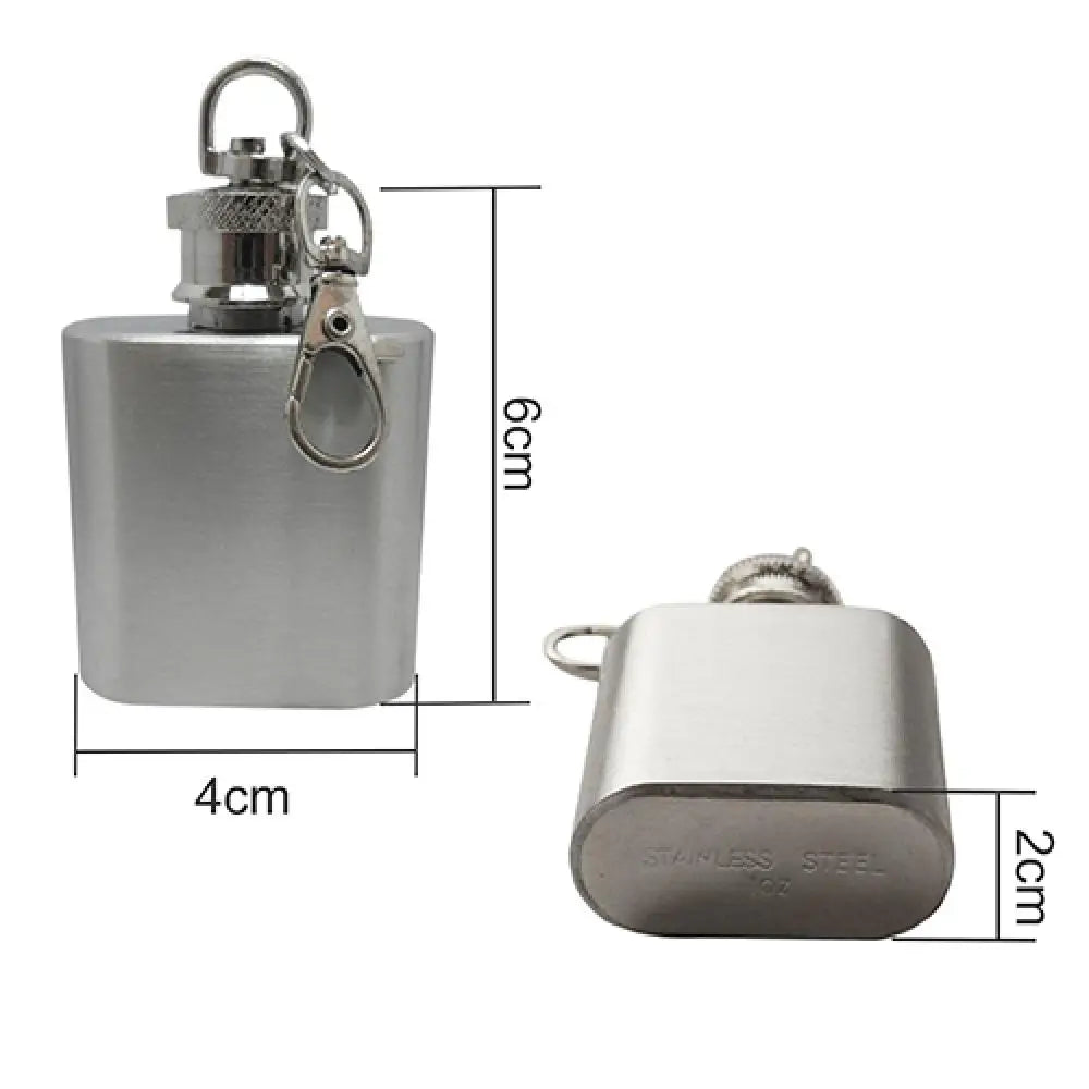 1oz Mini Hip Flask | Pocket-Sized Gift for Him