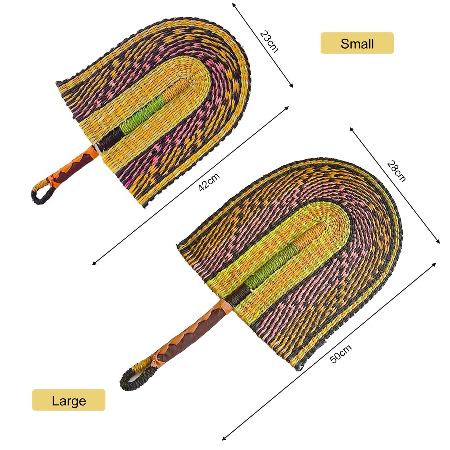 Handwoven Bolga Fan