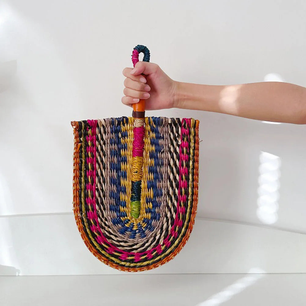 Handwoven Bolga Fan