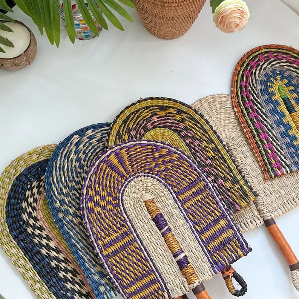 Handwoven Bolga Fan